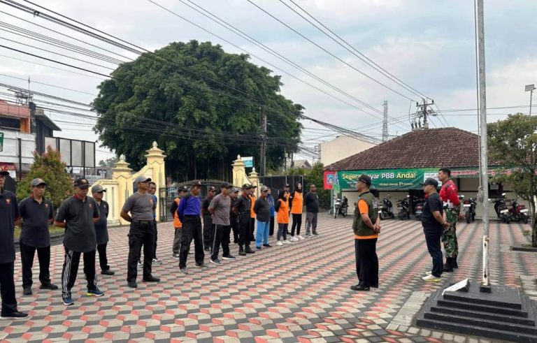 Satlinmas, Destana dan KSB Condongcatur Perkuat Kesiapsiagaan Lewat Pembinaan Rutin